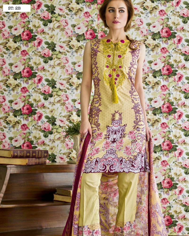 Feminine Embroidered Collection - ST 02B