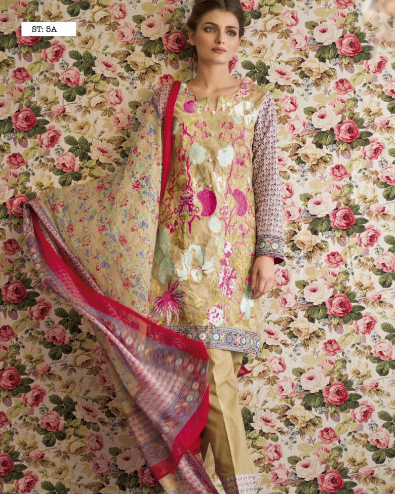 Feminine Embroidered Collection - ST 05A