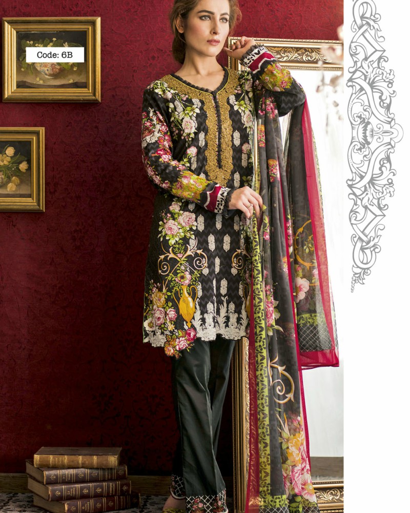 Feminine Embroidered Collection - ST 06B
