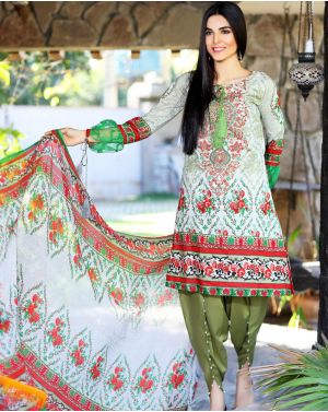 Mahae Embroidered Lawn 2017 - 02A