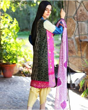 Mahae Embroidered Lawn 2017 - 03A