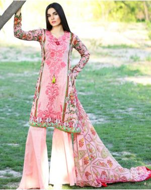 Mahae Embroidered Lawn 2017 - 07A