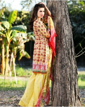 Mahae Embroidered Lawn 2017 - 07B