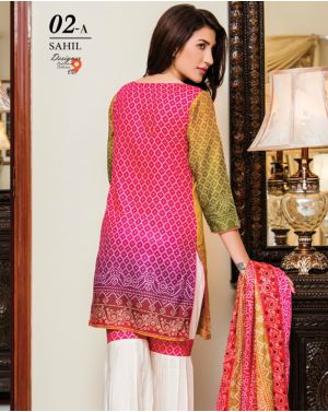 Sahil Designer Embroidered Collection Vol 9 - 02A