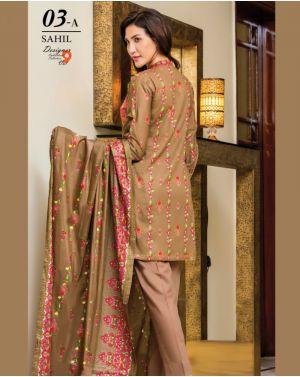 Sahil Designer Embroidered Collection Vol 9 - 03A