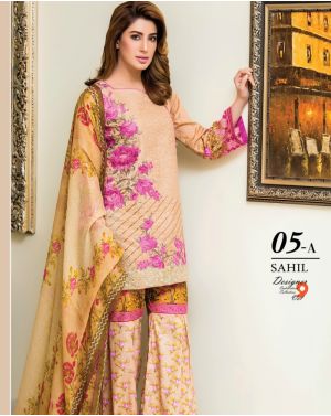 Sahil Designer Embroidered Collection Vol 9 - 05A